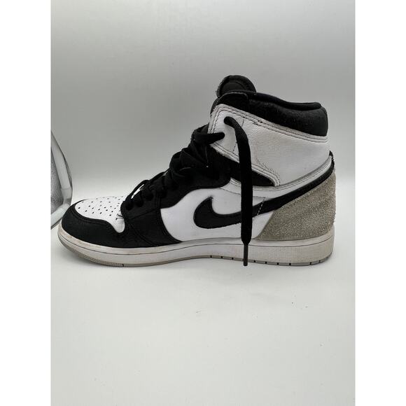 Nike Air Jordan Black White 1 Retro High OG Men\'s Basketball Sneakers Size 10 main image 4